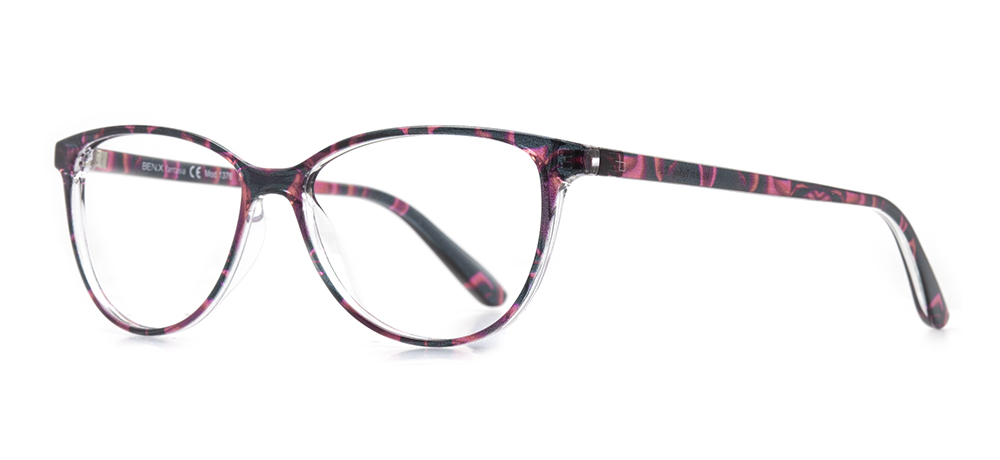 BENX FANTASIA Eyeglasses Teenage,Adult Woman Cateye Full-Rimmed Grilamid (TR90) Unfiltered BXFNTS 1376-C.24